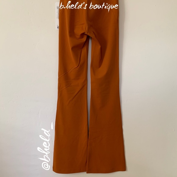 lululemon Groove Super HR Flared Pant Nulu Roasted Orange Size 2 Brand New NWT - Picture 9 of 16